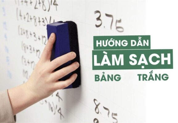 6 Mẹo làm sạch bảng trắng ĐƠN GIẢN, HIỆU QUẢ