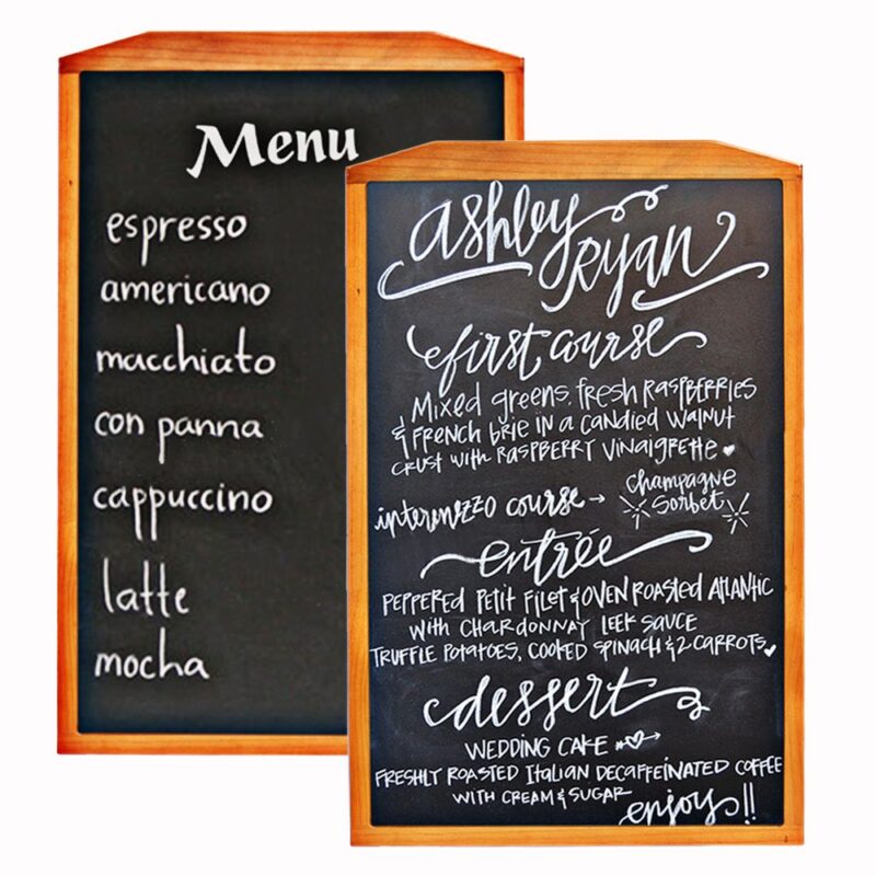 99 Mẫu bảng menu nhà hàng cực ấn tượng